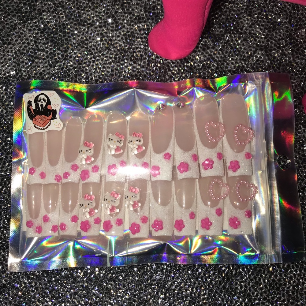 Reusable Hard Gel Press on nails 🛍
